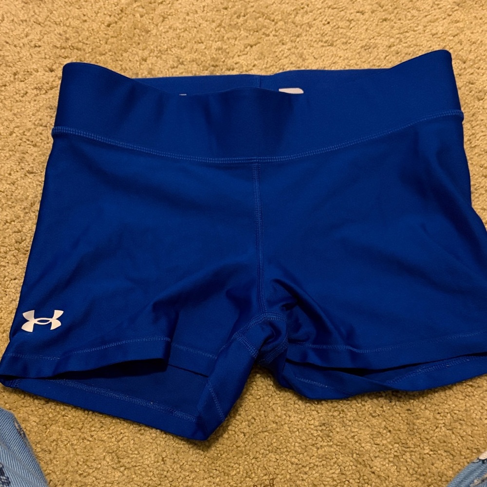 Under Armour Women's Vibrant Blue Athletic Shorts
